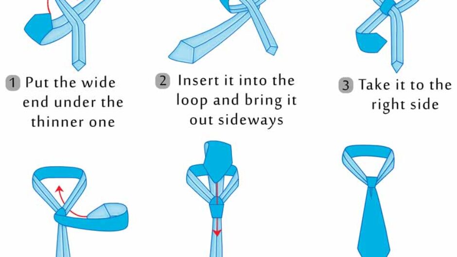 How To Tie A Pratt Knot - liontiny